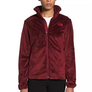 The North Face Osito Raschel Fleeve Jacket In Cordovan Womens Size Small